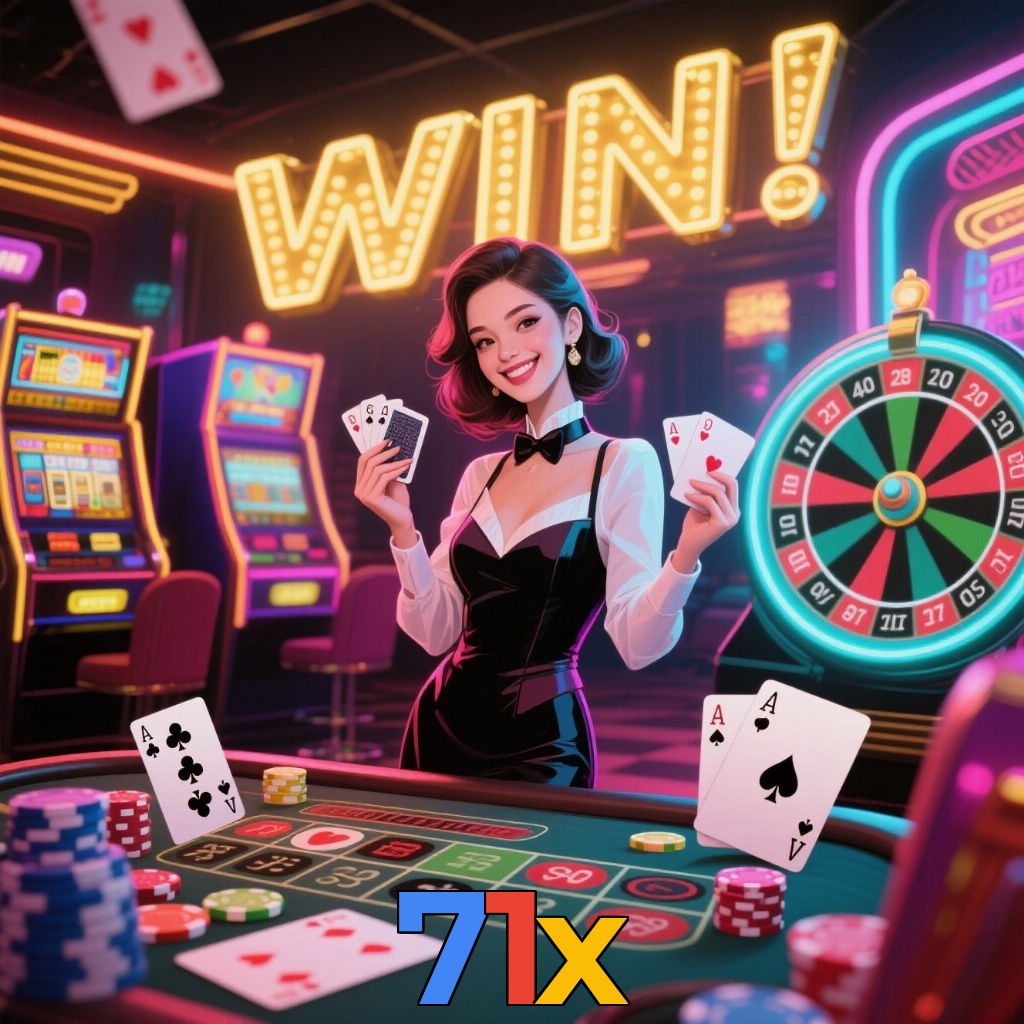 71x:Gire as slots e vença com grandes prêmios!